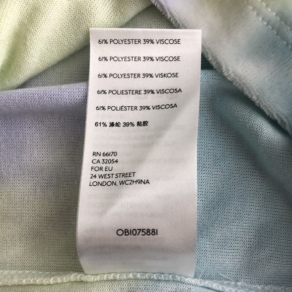 Free People Tie Dye Bright Eyes Velvet T-Shirt - Picture 9 of 9